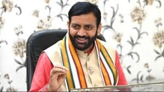 Haryana Chief minister Nayab Singh Saini (HT File)