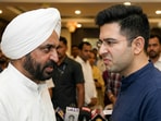 Bhagwant Mann has been regularly firing jibes at Raghav Chadha since he defected to the BJP.