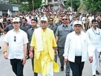 Lieutenant governor of Jammu and Kashmir Manoj Sinha during the ongoing 'Drug-Free J&K' campaign, in Doda on Thursday. (ANI) Lieutenant governor of Jammu and Kashmir Manoj Sinha during the ongoing 'Drug-Free J&K' campaign, in Doda on Thursday. (ANI)