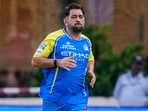 Chennai: Chennai Super Kings' MS Dhoni during a training session.(PTI)