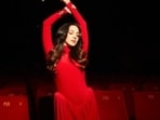 Kiara turned up the heat in a blazing red dress. (Picture credit: Instagram/@kiaraaliaadvani)