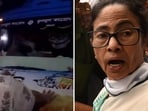 BJP workers alleged EVM tampering by Mamata Banerjee's TMC.