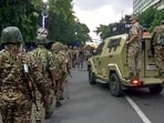 Officials aware of the matter said that additional forces have been added to the three-layer security outside strongrooms, comprising state police and Central Armed Police Forces (CAPF). (ANI Video Grab)