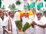 File photo of Congress MP KC Venugopal during a voter outreach for party Tamil Nadu President and candidate from Sriperumbudur constituency K. Selvaperunthagai. 