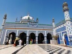 The shrine of Shah Abdul Latif Bhittai in Bhit Shah, Sindh, Pakistan. (Getty Images)