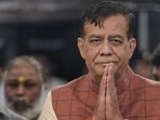 Uttar Pradesh assembly speaker Satish Mahana. (PTI PHOTO)