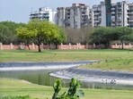 While police suspect the boys entered the pond to swim and drowned, the victims’ family members on Friday alleged foul play (Sanjeev Verma/ HT)