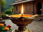 Evening Deeparadhana: తులసి కోట వద్ద దీపం నూనెతో వెలిగించాలా, నెయ్యితోనా?(meta ai)
