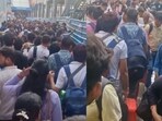 The video shared on the microblogging platform shows commuters moving slowly, like “ships stuck in Hormuz.”