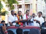 Pudukkottai Assembly constituency DMK candidate V. Muthuraja