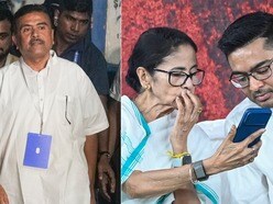 শুভেন্দু অধিকারী ঘরোয়া বৈঠক সারলেন। শনিবার বৈঠক করবেন মমতা ও অভিষেক বন্দ্যোপাধ্যায়। (ছবি সৌজন্যে পিটিআই ও পিটিআই ফাইল)