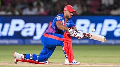 After Nissanka's wicket, the pressure was on Nitish Rana to keep the runs ticking. The other half of the DC-RR swap with Donovan Ferreira, he had a point to prove after the Don's innings – and his cameo of 33(17) created some momentum via big overs. Put DC into a strong position. (ANI Pic Service) After Nissanka's wicket, the pressure was on Nitish Rana to keep the runs ticking. The other half of the DC-RR swap with Donovan Ferreira, he had a point to prove after the Don's innings – and his cameo of 33(17) created some momentum via big overs. Put DC into a strong position. (ANI Pic Service)