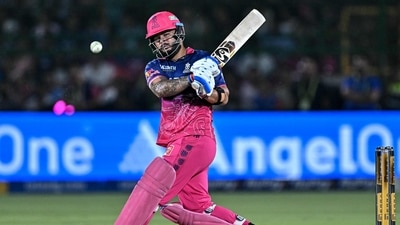 Riyan Parag scored a century against the Delhi Capitals. (AFP) Riyan Parag scored a century against the Delhi Capitals. (AFP)