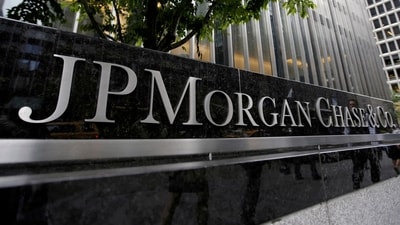 A view of the exterior of the JP Morgan Chase & Co. corporate headquarters in New York City (File photo/REUTERS)