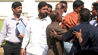 Shiv-Sena-leader-and-minister-Eknath-Shinde-arrives-for-the-budget-session-of-Maharashtra-legislature-at-Vidhan-Bhavan-in-Mumbai-Kunal-Patil-HT-photo Shiv-Sena-leader-and-minister-Eknath-Shinde-arrives-for-the-budget-session-of-Maharashtra-legislature-at-Vidhan-Bhavan-in-Mumbai-Kunal-Patil-HT-photo