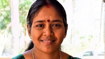 Sobha Surendran, nominated from the Palakkad constituency for the 2026 Kerala Assembly elections (HT_PRINT) Sobha Surendran, nominated from the Palakkad constituency for the 2026 Kerala Assembly elections (HT_PRINT)