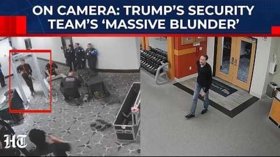 Trump’s security team’s ‘blunder’ on cam: gunman speeds through checkpoint