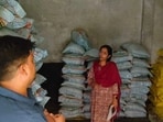 Fertiliser supply centre in Soraon area of Prayagraj (HT)