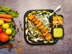 Tandoori Paneer Salad for Weight Loss