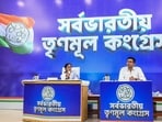 West Bengal chief minister Mamata Banerjee and TMC leader Abhishek Banerjee hold a virtual meeting with counting agents of 291 assembly seats, ahead of the counting of votes for the state Assembly elections, in Kolkata. West Bengal chief minister Mamata Banerjee and TMC leader Abhishek Banerjee hold a virtual meeting with counting agents of 291 assembly seats, ahead of the counting of votes for the state Assembly elections, in Kolkata.