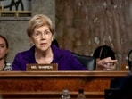 Senator Elizabeth Warren, a Democrat from Massachusetts, during a Senate Armed Services Committee hearing in Washington, DC. Senator Elizabeth Warren, a Democrat from Massachusetts, during a Senate Armed Services Committee hearing in Washington, DC.