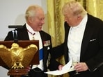 Some of his asides might have made the American President wince. “On this occasion I cannot help noticing the readjustments to the East Wing,” alluding to the proposed ballroom. “I am sorry to say that we British made our own small attempt at real-estate redevelopment of the White House in 1814.” (AFP)