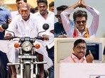 Incumbent chief minister N Rangasamy is looking to retain power, while TVK Vijay and other Opposition leaders are also likely to put up a tough fight in the 2026 polls. (Photo: PTI)