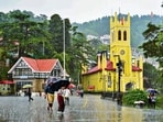 The India meteorological department (IMD), Shimla, has predicted wet weather in Himachal till May 7. While the middle hills and plains are expected to receive light rain, the higher reaches may witness light rain or snowfall during this period. According to the weather office, a fresh Western Disturbance is likely to affect the Western Himalayan region from May 2. (PTI File)