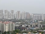 The city recorded a maximum temperature of 36.9 degrees Celsius on Saturday, 2.7 degrees above normal and a minimum of 26.1°C. (HT)