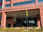 The state-of-the-art facility has been built at a cost of <span class='webrupee'>₹</span>485 crore. It was earlier to be inaugurated by Union health minister JP Nadda on April 30. (HT File) The state-of-the-art facility has been built at a cost of <span class='webrupee'>₹</span>485 crore. It was earlier to be inaugurated by Union health minister JP Nadda on April 30. (HT File)
