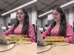 A Hyderabad-based Amazon employee shared workplace boundaries advice; internet reacted with mixed views.
