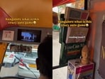 A Bengaluru woman was surprised after finding an auto fitted with a curtain, fan, charger and reading nook. A Bengaluru woman was surprised after finding an auto fitted with a curtain, fan, charger and reading nook.