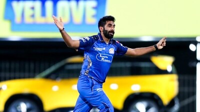 MI needed early wickets to stand any chance, and thought they had a lifeline when Jasprit Bumrah removed Sanju Samson early. However, MI wouldn't see further success, as Ruturaj Gaikwad and Urvil Patel took the attack through the powerplay, (ANI Picture Service)