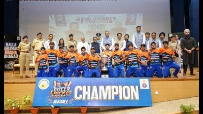 Cash prizes of ₹3 lakh were awarded to all semifinalist teams in both categories (HT Photo) Cash prizes of ₹3 lakh were awarded to all semifinalist teams in both categories (HT Photo)