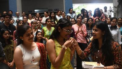 Maharashtra State Board of Secondary and Higher Secondary Education on Saturday declared the Class 12 (HSC) results for 2026 examination, with the overall pass percentage at 89.79%—a drop of 2.09 percentage points from last year’s 91.88%. (MAHENDRA KOLHE/HT) Maharashtra State Board of Secondary and Higher Secondary Education on Saturday declared the Class 12 (HSC) results for 2026 examination, with the overall pass percentage at 89.79%—a drop of 2.09 percentage points from last year’s 91.88%. (MAHENDRA KOLHE/HT)