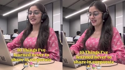 A Hyderabad-based Amazon employee shared workplace boundaries advice; internet reacted with mixed views. (Instagram/deepika.not.padukone) A Hyderabad-based Amazon employee shared workplace boundaries advice; internet reacted with mixed views. (Instagram/deepika.not.padukone)