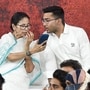 জয় নিয়ে প্রত্যয়ী মমতা-অভিষেক বন্দ্যোপাধ্যায়(সৌজন্যে টুইটার)