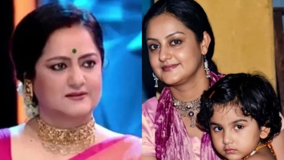 সুদীপার কোলে বসে থাকা ছোট্ট মেয়েটিকে চেনেন?