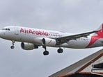 Flight G9 471 from Sharjah, operated by an Airbus A320, landed around 3.23 am on Sunday.
