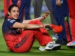 Smriti Mandhana is part of India's T20 World Cup squad. Smriti Mandhana is part of India's T20 World Cup squad.