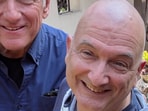 David Kendall (R), David Brownfield, and Jeff Menell, the writers of the Boy Meets Word TV series.