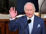 King Charles was impactful, erudite, dignified, charming, witty and statesmanlike during his historic address at the House Chamber in Washington. (REUTERS)
