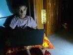 Tamizh’s father Sathish Arumugam clicked the picture on his phone, imagining it might be useful years from now. (Sathish Arumugam)