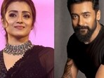 Trisha Krishnan and Suriya will share the screen in RJ Balaji's upcoming film Karuppu. 