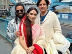 Rahul Roy shared a picture with sister Priyanka Roy and brother-in-law Romeer Sen.
