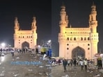 A US vlogger showed Charminar’s beauty while hiding trash with zoom, drawing mixed reactions online.
A US vlogger showed Charminar’s beauty while hiding trash with zoom, drawing mixed reactions online.