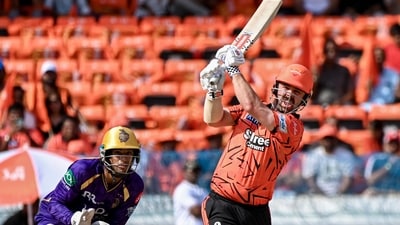 Initially, SRH were bowled out for 165 in 19 overs. (PTI)