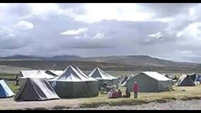The distance to Kailash Mansarovar from the Shipki La side is estimated to be 100 km on the Tibetan side--significantly shorter than other routes. (File) The distance to Kailash Mansarovar from the Shipki La side is estimated to be 100 km on the Tibetan side--significantly shorter than other routes. (File)