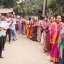 উত্তরবঙ্গ এবং রাজ্যের পশ্চিমের জেলাগুলিতে প্রথম দফায় নির্বাচন অনুষ্ঠিত হয়। সেই জেলার ভোট ফলাফলের লাইভ আপডেট রইল এখানে। (Shyamal Maitra)