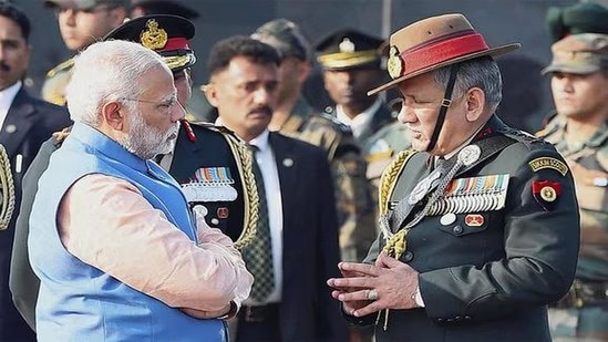 It was CDS Gen Bipin Rawat vision of a trans-shipment hub and military base in Great Nicvobar. (HT File) It was CDS Gen Bipin Rawat vision of a trans-shipment hub and military base in Great Nicvobar. (HT File)